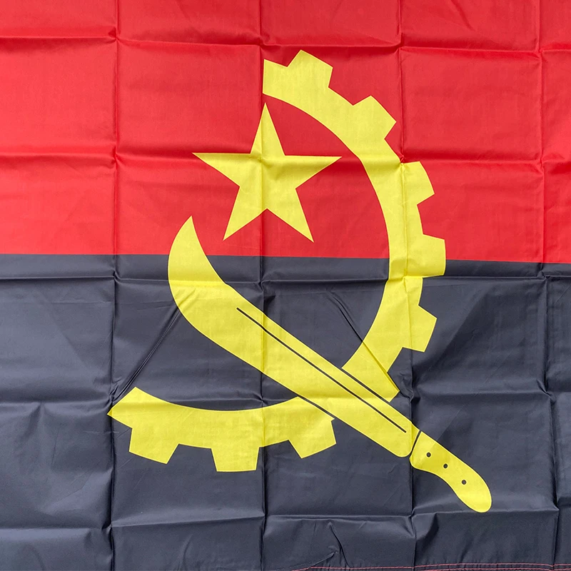 xvggdg   90 x 150cm   Angola    flag Banner Hanging National flags  Angola  banner