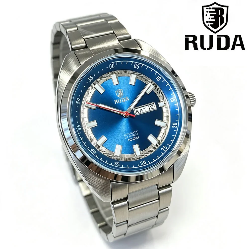 2027 hot-selling popular fashion new RUDA men's quartz watch three-pin business leisure watch manufacturers wholesale