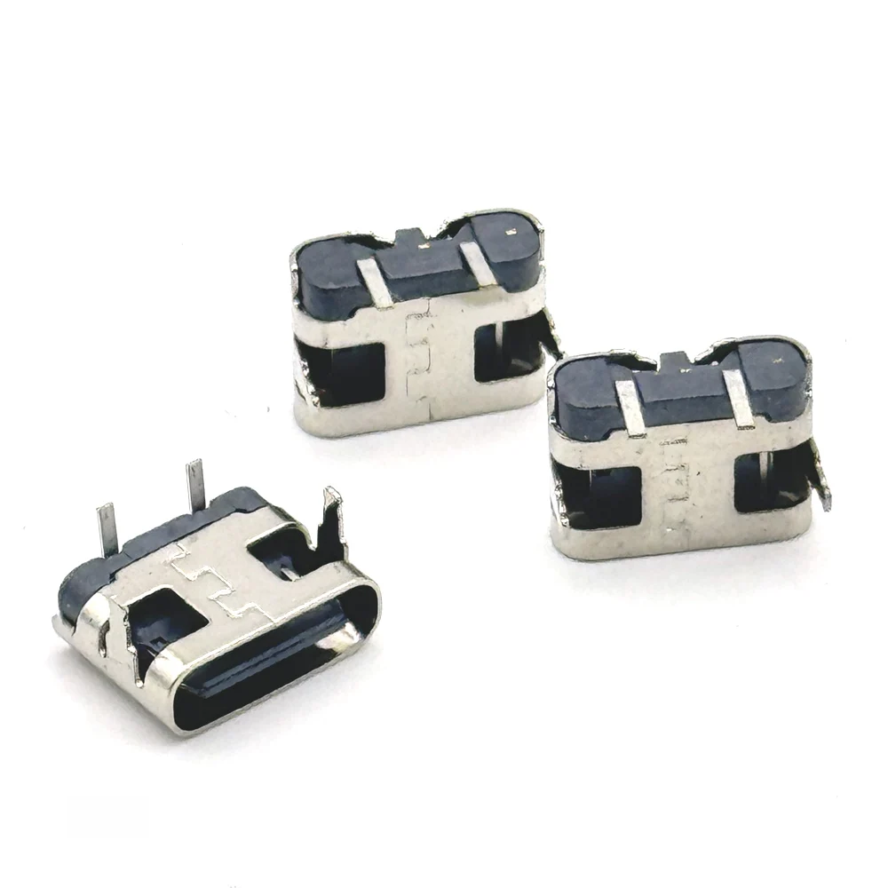 4Pin Type-C USB Connector Female Port Jack Solder Plug SMD SMT Android Phone Data Charging Socket Micro USB DIY Repair Adapter