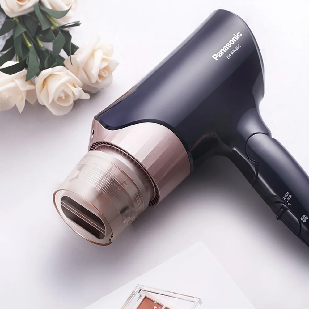 Panasonic Hair Dryer 1700W Negative Ion Hair Care Hot & Cold Dual Outlet 6 Modes Diffusion Nozzle Home Salon Hair Dryer