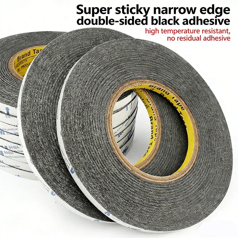 Black double-sided ultra-thin high-viscosity adhesive tape for fixing back covers and screens in mobile phone repair