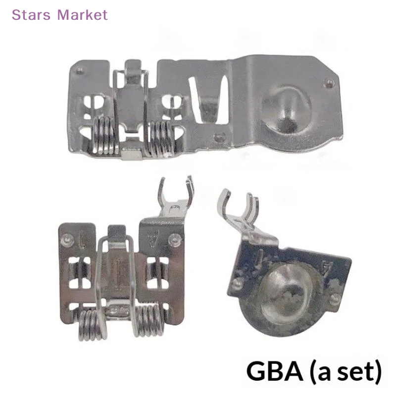 New 1/5 Sets For GB GBA GBC GBP Gameboy Remote Console Housing & Mainboard Advance Color Battery Terminals Spring Contacts