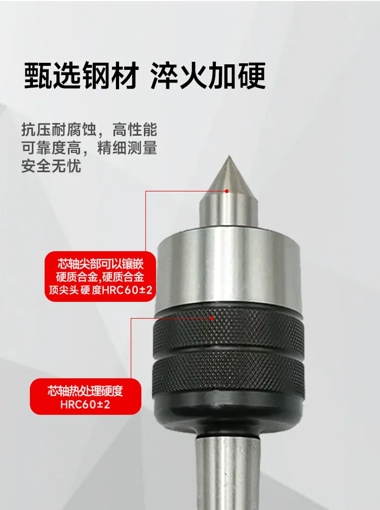 Light and medium-sized rotary lathe thimble external rotary movable thumb