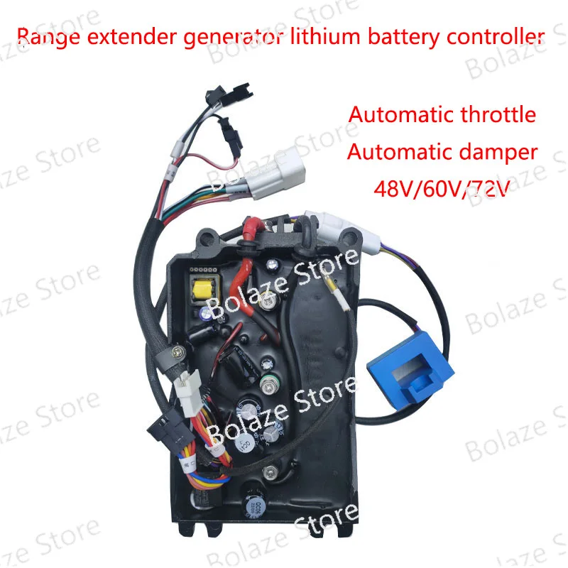 Full Automatic Frequency Conversion for 48V, 60V, 72V Lithium Battery Startup Controller of Extension Generator