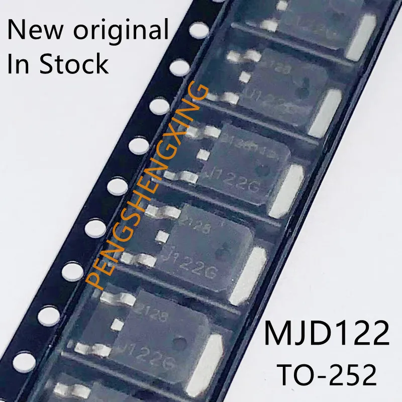 10ชิ้น/ล็อตMJD122 TO-252 8A 100Vใหม่จุดเดิมร้อนขาย