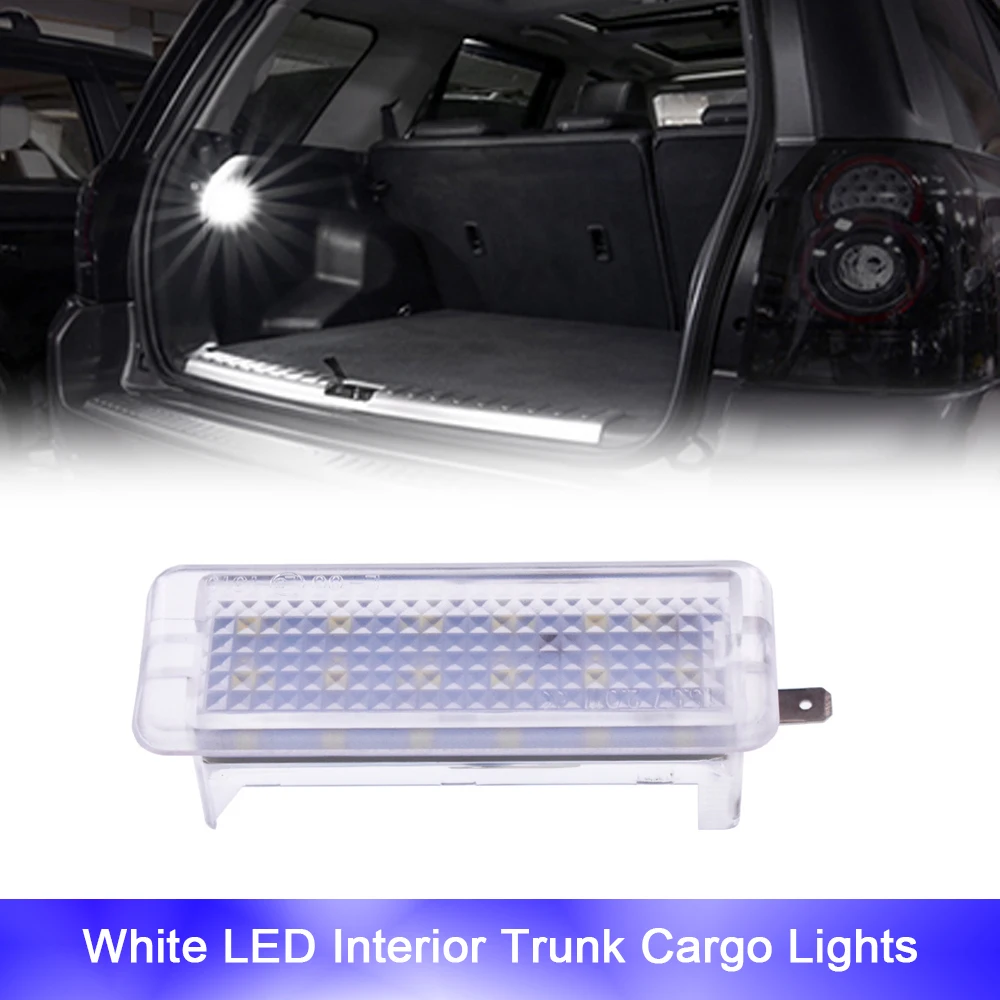 LED Interior Trunk Lights For MG ZT Rover 75 ZR ZS RV8 TF LE500 Rover 200 25 400 45 600 Land Rover Range Rover Freelander White