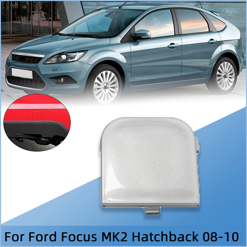 Auto Parts Rear Bumper Tow Hook Eye Cover Cap For Ford Focus MK2 II Hatchback 2008 2009 2010 Towing Hauling Trailer Lid Garnish