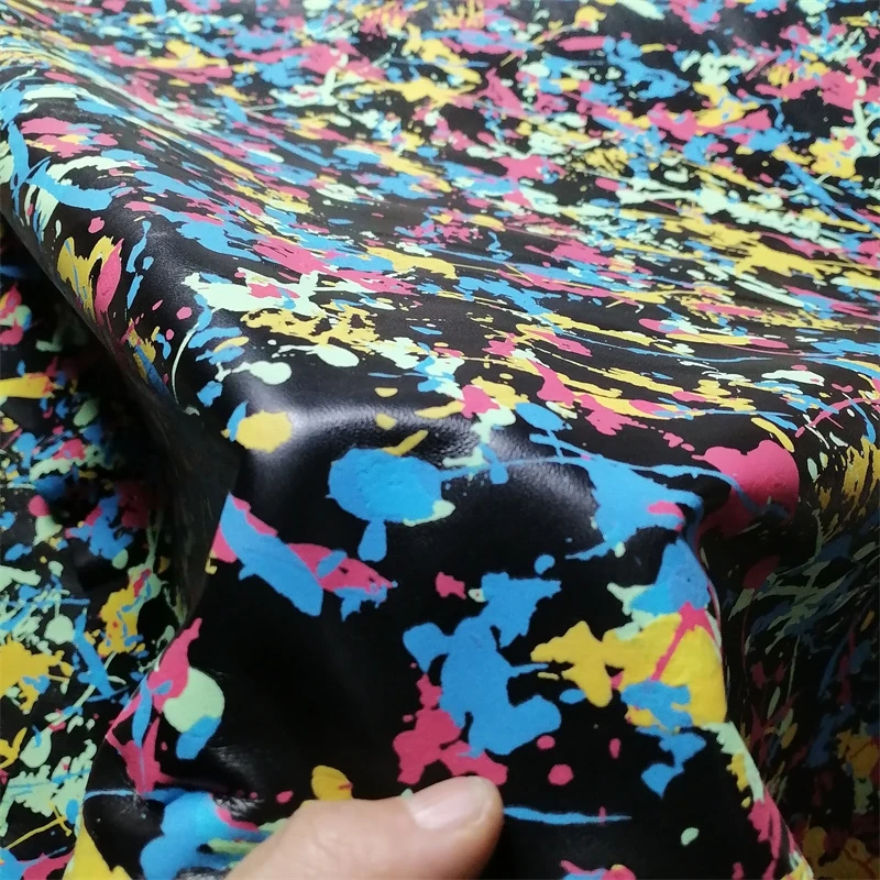 Piel de oveja color 0,6/0,7 mm. Primera capa de cuero. Tela de cuero real. DIY hecho a mano para falda de cuero. Cuero. Piel de oveja entera