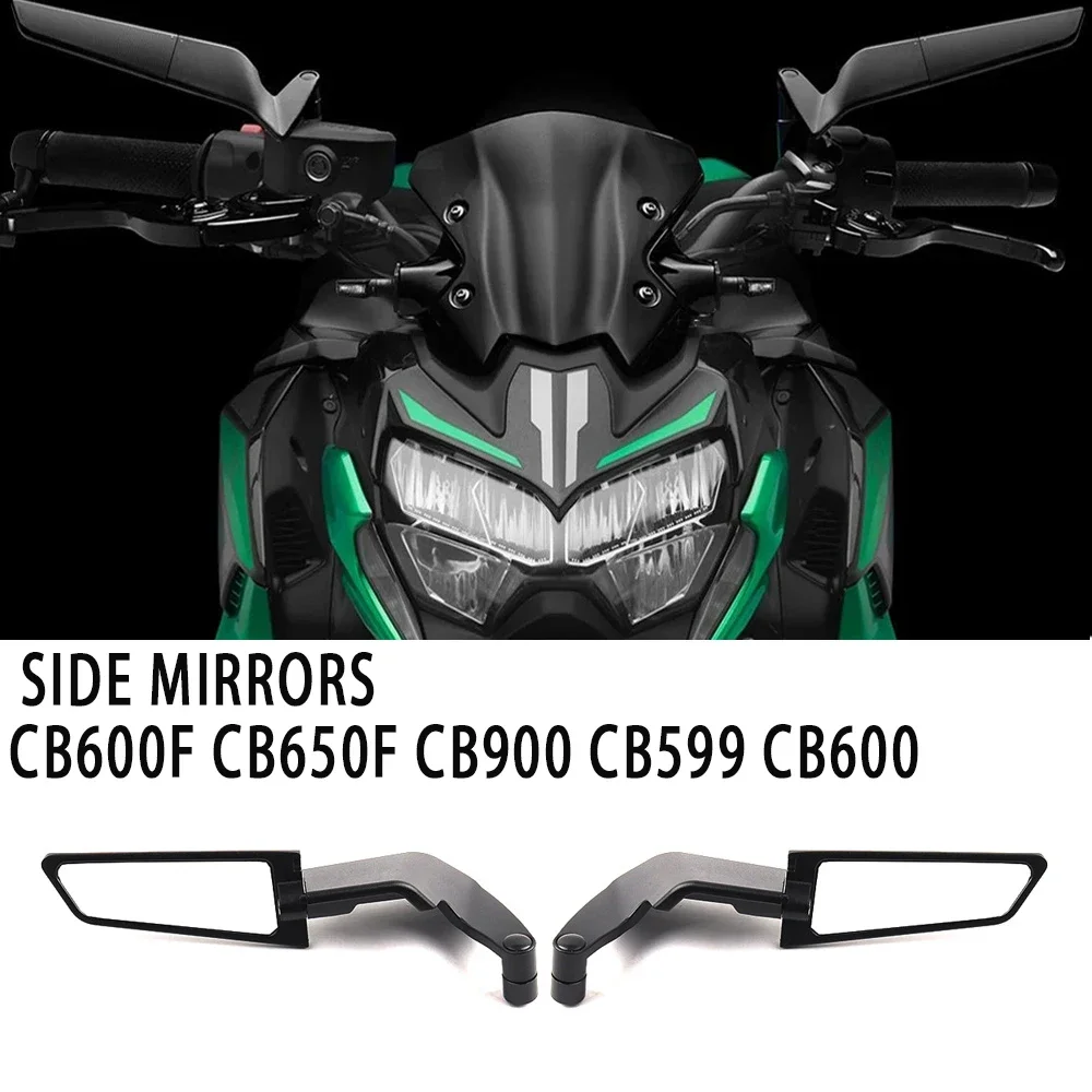 

For HONDA CB600F CB650F CB900 CB599 CB600 Hornet Motorcycle Mirrors Stealth Winglets Mirror Kits To Rotate Adjustable Mirrors