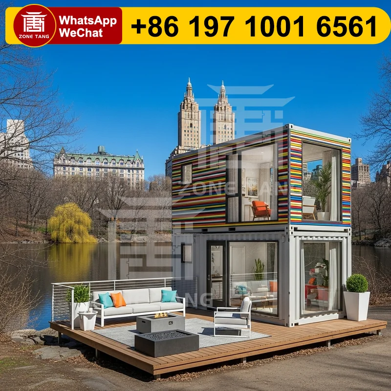 

Easy To Modify Smart Home Integration Manufactured Homes Flat Pack Home Eco-Friendly Homes For Sale Earthquake Resistant Factory