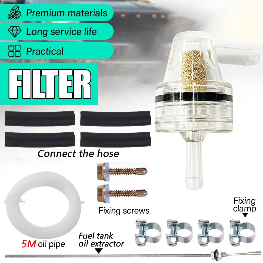 

Diesel Parking Heater Fuel Standpipe Auxiliary Tank Pick Up Hose Compatible with Webasto Eberspacher Heating Systems