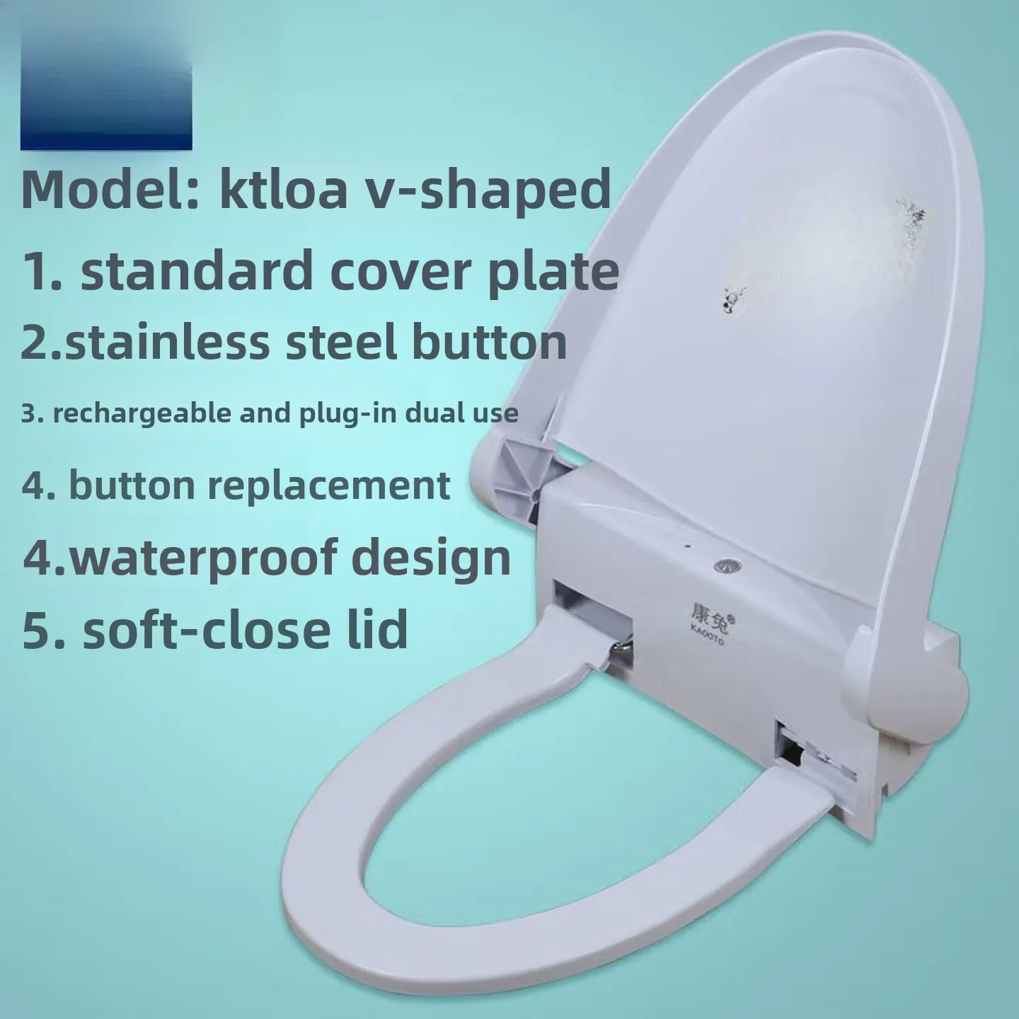 Automatic toilet cover, rotating pad, intelligent induction electric toilet seat, disposable