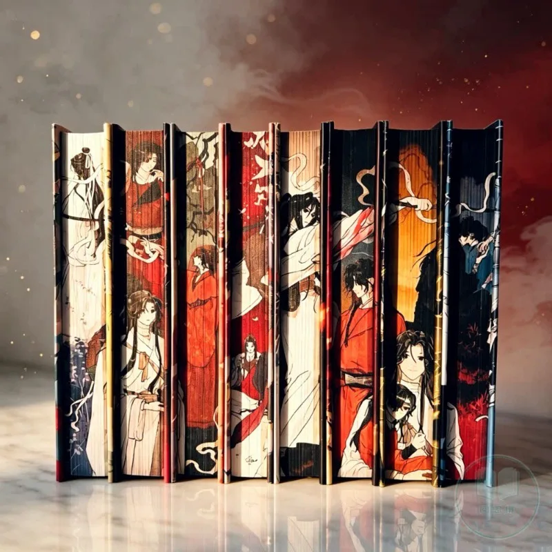 Heaven Official's Blessing Original English-language Novel Book Vol.1,2,3,4,5,6,7,8 Painted-edge Edition By MXTX