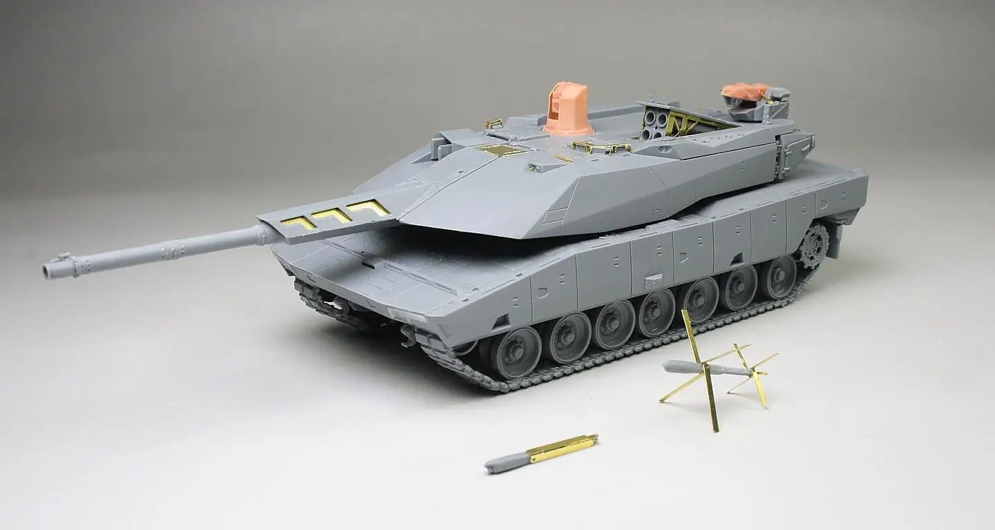 VESPID 720029S 1/72 Scale Panther KF51 German Main Battle Tank（ Spray Coating Paper ）