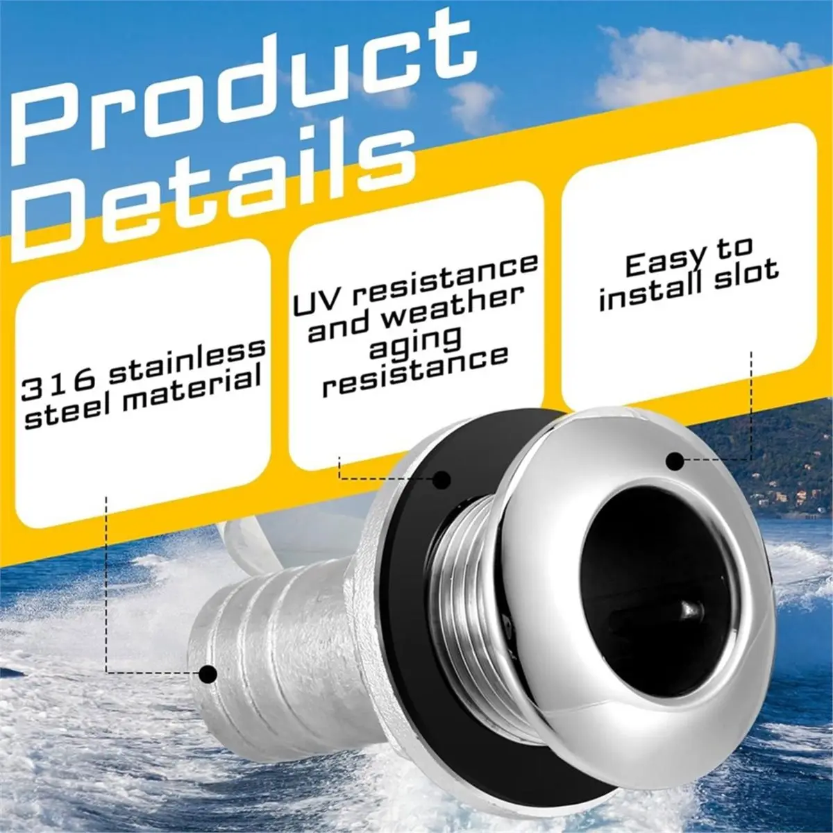update-2-pcs-thru-hull-fittings-boats-thru-hull-connector-marine-boat-plumbing-fittings-for-boats-yachts-rv