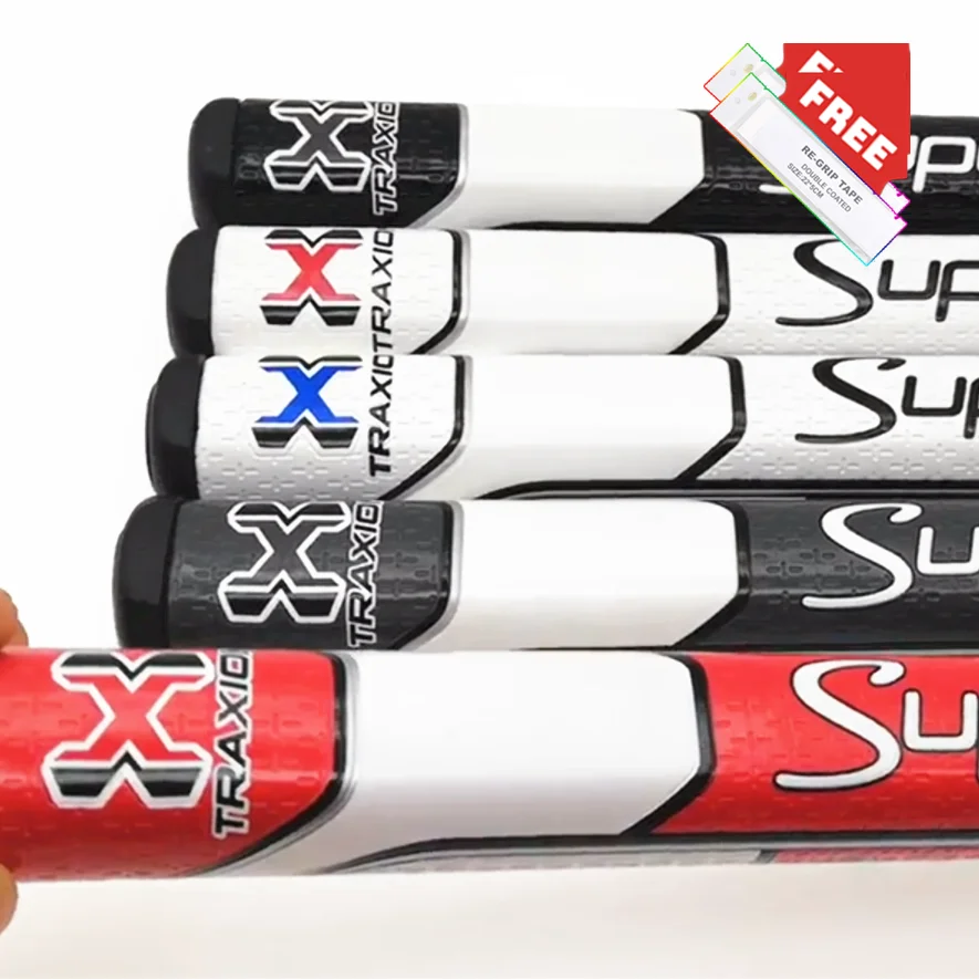 Cinta gratis 5Ps Kit de cambio de agarre de Putter de Golf Skull Traxion-Tour 2,0 30 5,0 PU Man Golf Club Grip equipo de agarre de Golf resistente al desgaste