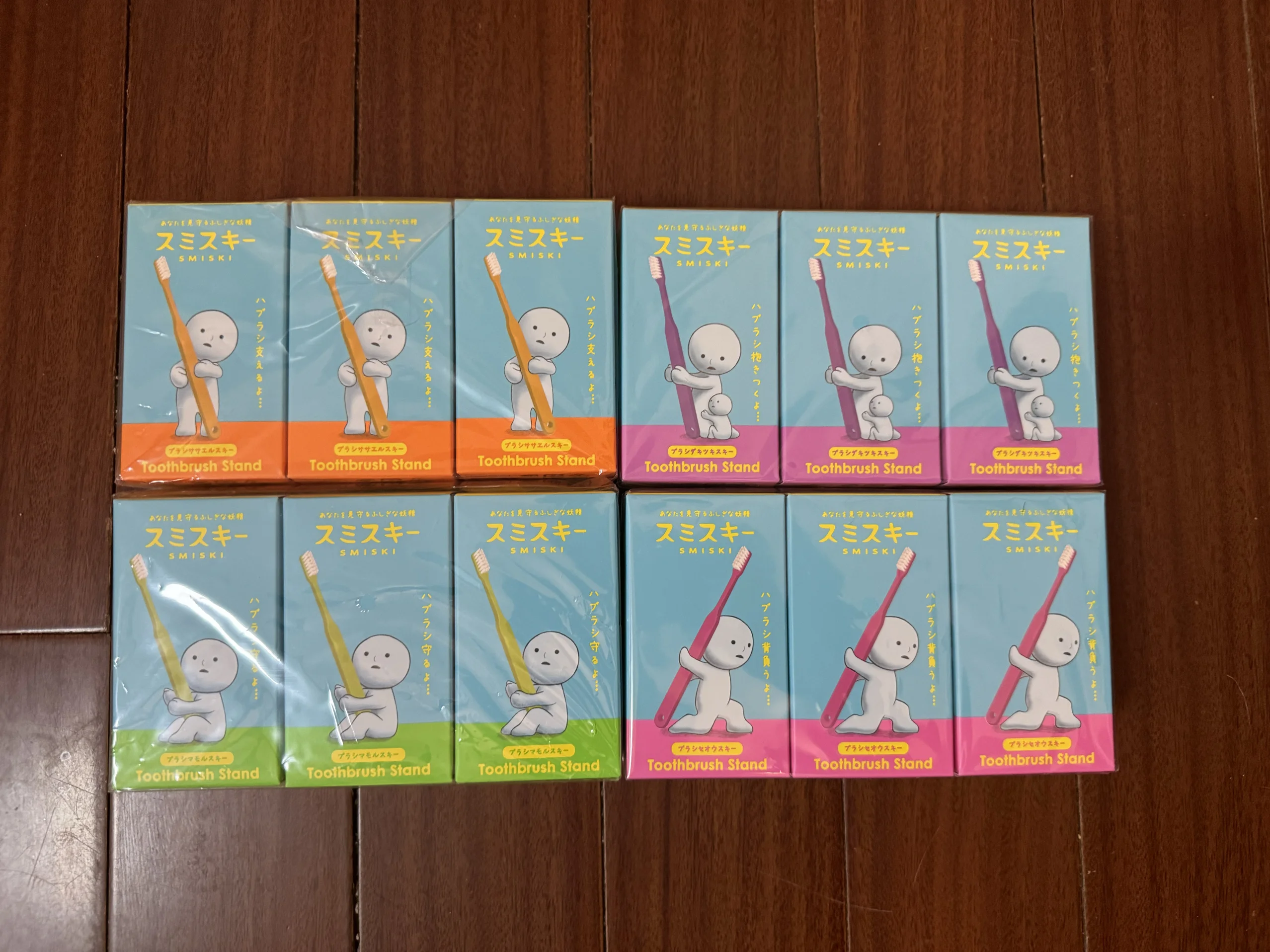 

Genuine Corner Lord Smiski Toothbrush Standing Night Light Ornament Pen Holder Storage Cute Corner Lord Doll Birthday Girl Gift