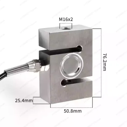 

S-type tension and compression load cell, weight impact force, mixing station electronic scale