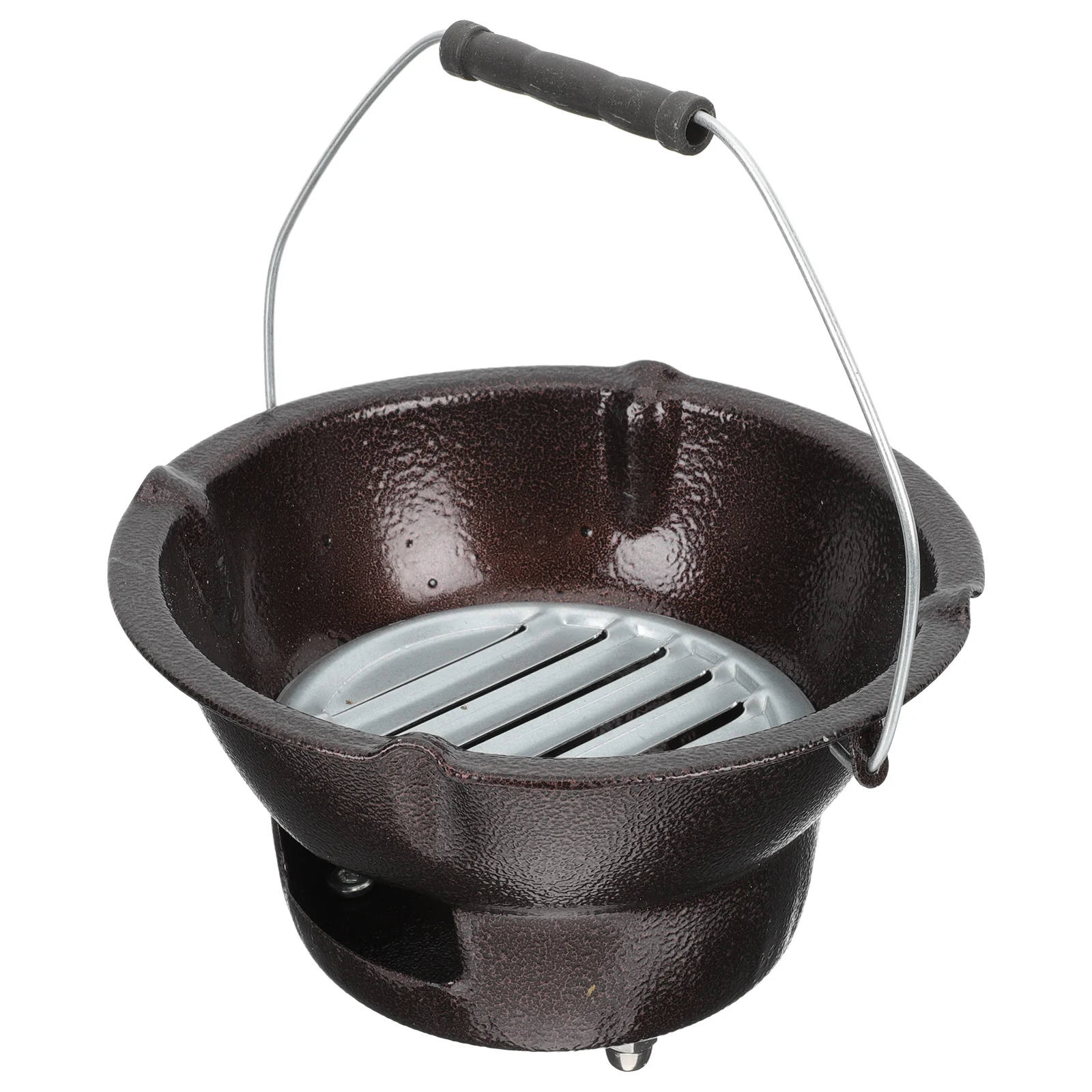 

Charcoal Stove Barbeque Grill Camping Pan Heating Burner Roasting Durable Toaster