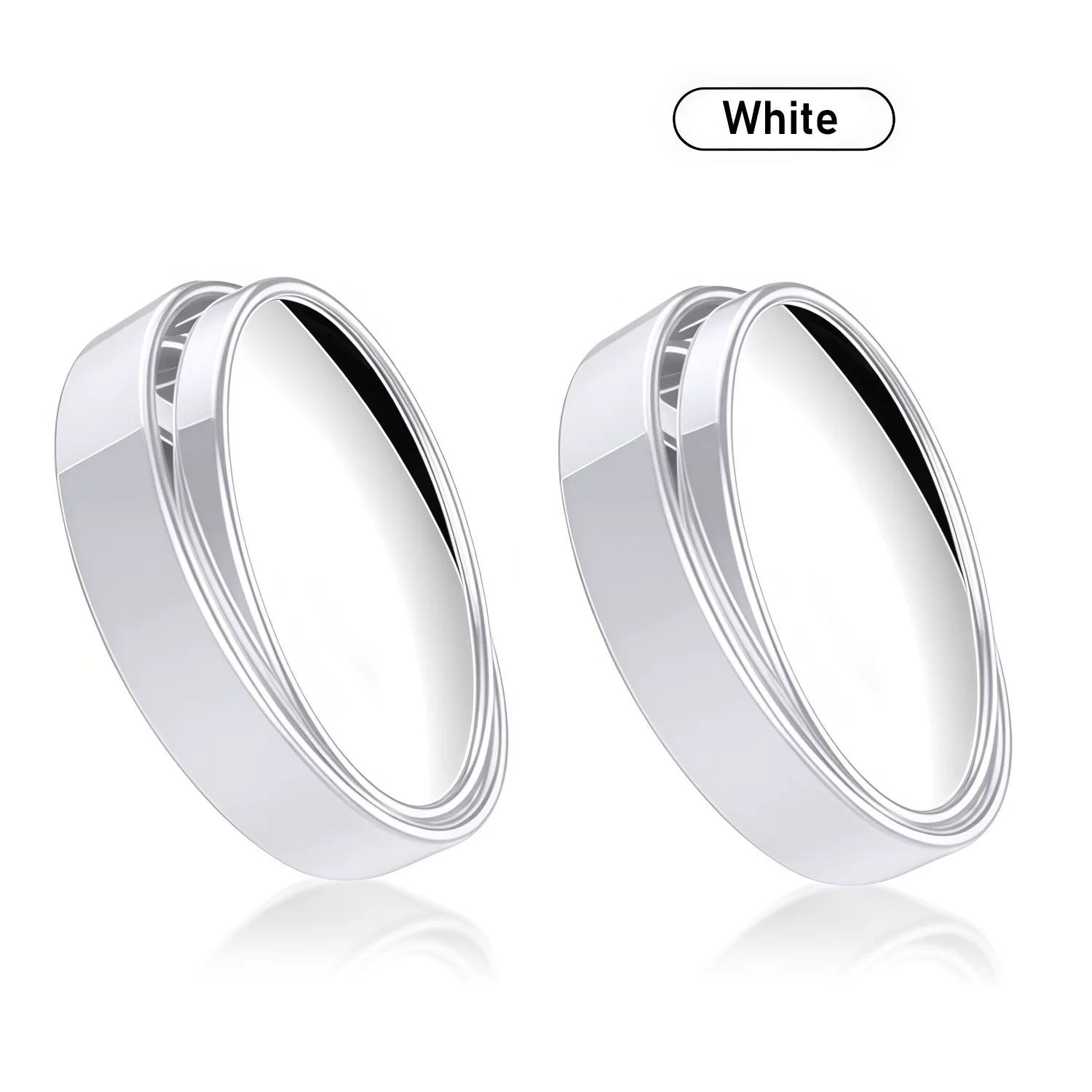 1 Paar 50mm Auto-Totwinkel-Rückspiegel HD-Glas Auto Motorrad 360° ° Verstellbare Weitwinkel-Rückspiegel mit Extra-Rundrahmen – Detail 7