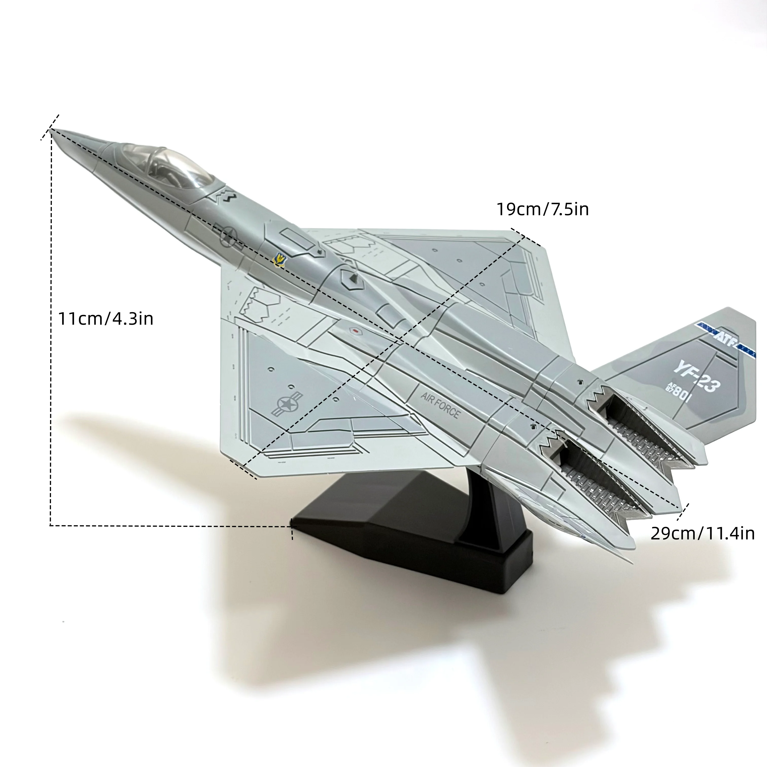 SU-57S F-14 SU-25 Montage-Simulationsmodell aus Kunststoff Kampfflugzeug Militärisches Ausstellungsmodell Kreatives Geschenk – Detail 34