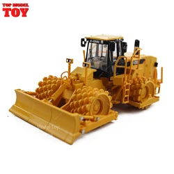 In Stock C-COOL 80016 1/64 Scale Integrated Road Roller and Bulldozer Diecast Car Model Kids Toys for Collection