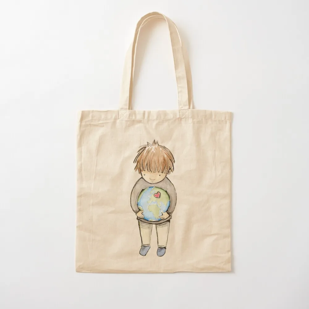 Holding the World Tote Bag