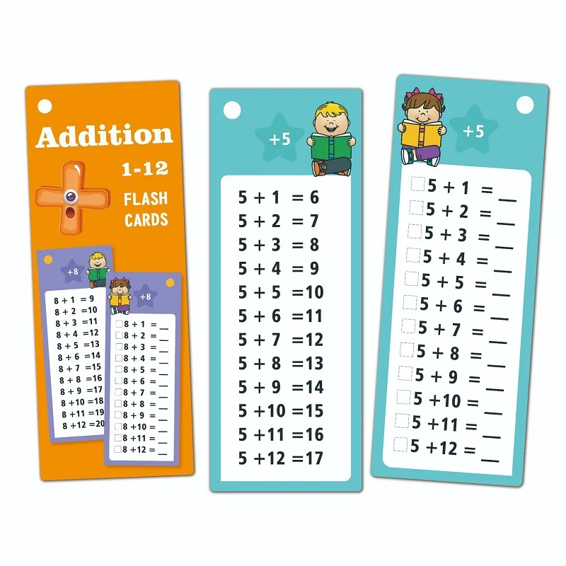 0-12 Times Table Cards, Multiplication Charts, Self Check Math Learning Tool, Montessori Mathematical Training, Teaching Aids