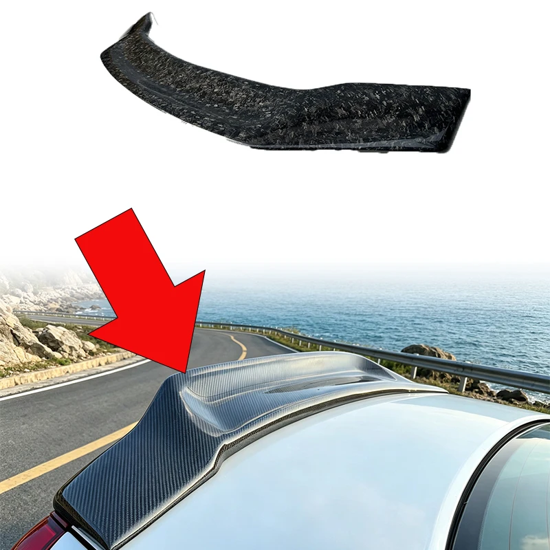 Rear Trunk Lip Spoiler Wing For 96‑00 Honda Civic EK3 01‑05 Honda Civic ES Car Rear Trunk Spoiler Exterior Body Kits Racing Mod