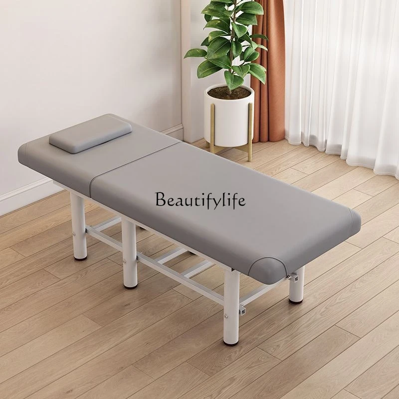 

01-Beauty fire therapy massage bed Household moxibustion eyelash embroidery massage treatment bed