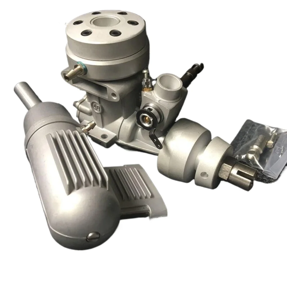 40M 40 Class Miniature Water Cooled Methanol Engine Side Exhaust High Horsepower Metal Engine for Model Remote Controlled Boats