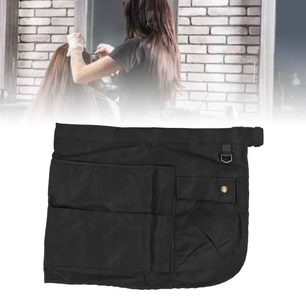 Durable Polyester Half Apron Multi Pockets Adjustable Belt Waist Apron Light Weight Utility Belt Gardening