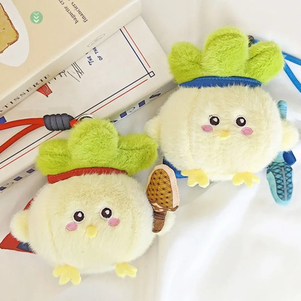 Met stem groente kip hanger knoflook vogel tas charme gevulde kool kip sleutelhanger zacht PP katoen