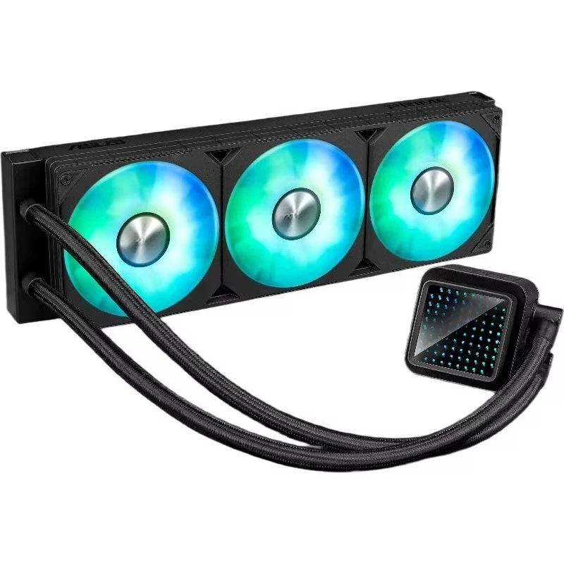 For 360 ARGB Integrated CPU Water Cooling Radiator Computer Case Fan 34dBA Quiet Pre-Installed Easy