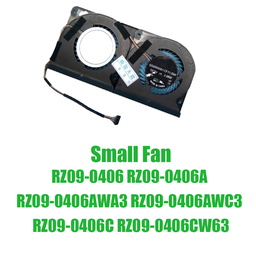 For RAZER For Blade 17 2021 RZ09-0406 RZ09-0406A RZ09-0406AWA3 RZ09-0406AWC3 RZ09-0406C RZ09-0406CW63 DC5V 2.88W Laptop Fan
