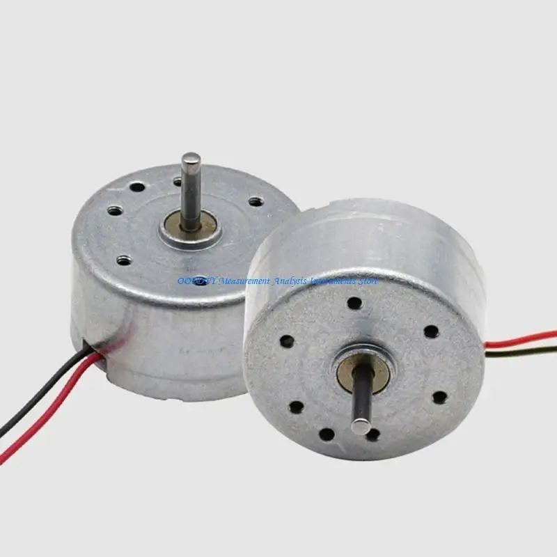 

367D High Speed Motor Mini 300 Motor Small Motor Electric Power Experiment Toy for Electric Vehicles Home Appliances