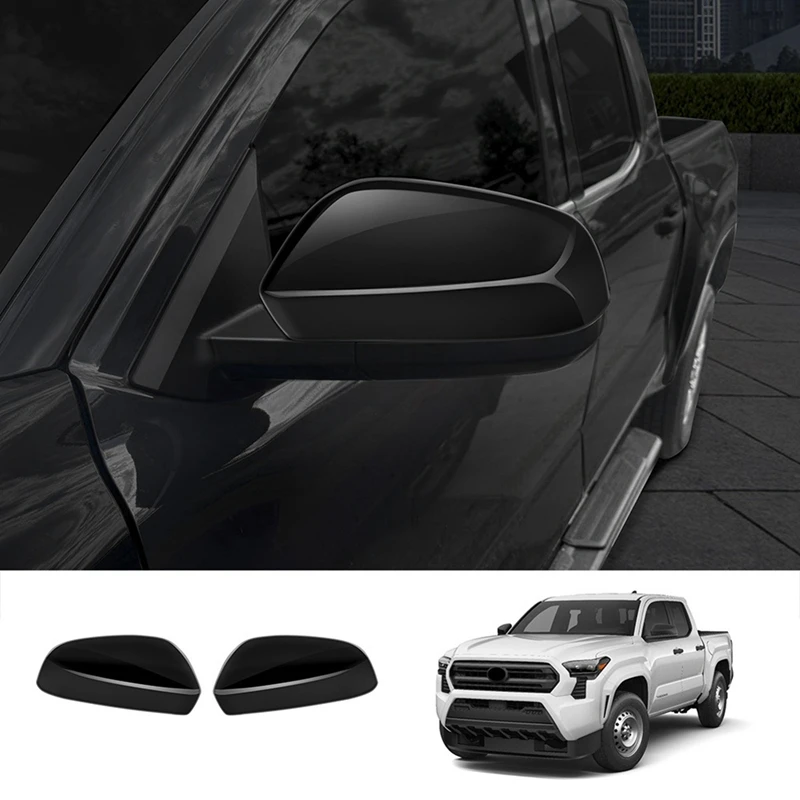 Car Side Rearview Mirror Cover Trim Frame For Toyota TACOMA 2024 Side Mirror Caps Car Exterior Accessories