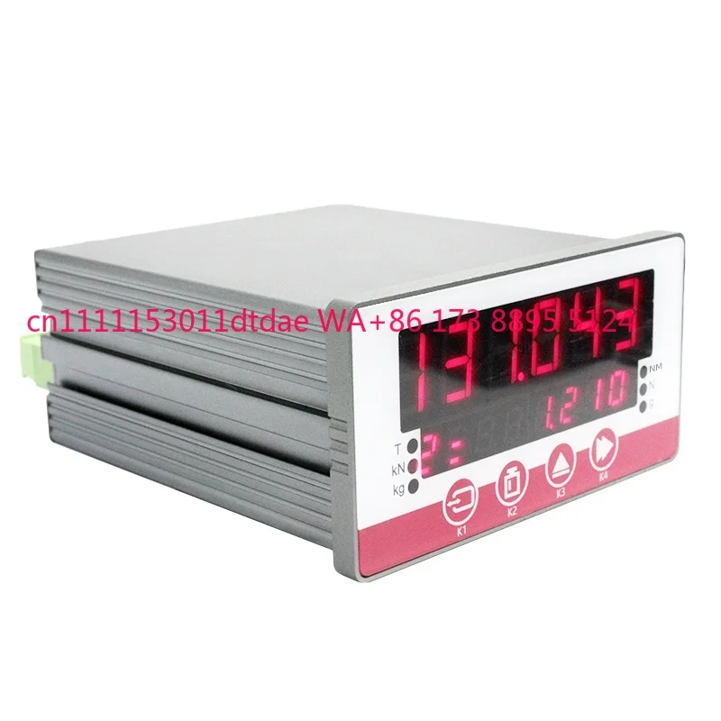 Digital Load Cell Force Gauge for Weighing Display Control Equipment Dynamometer RS485 Pull Pressure Indicator for Industrial
