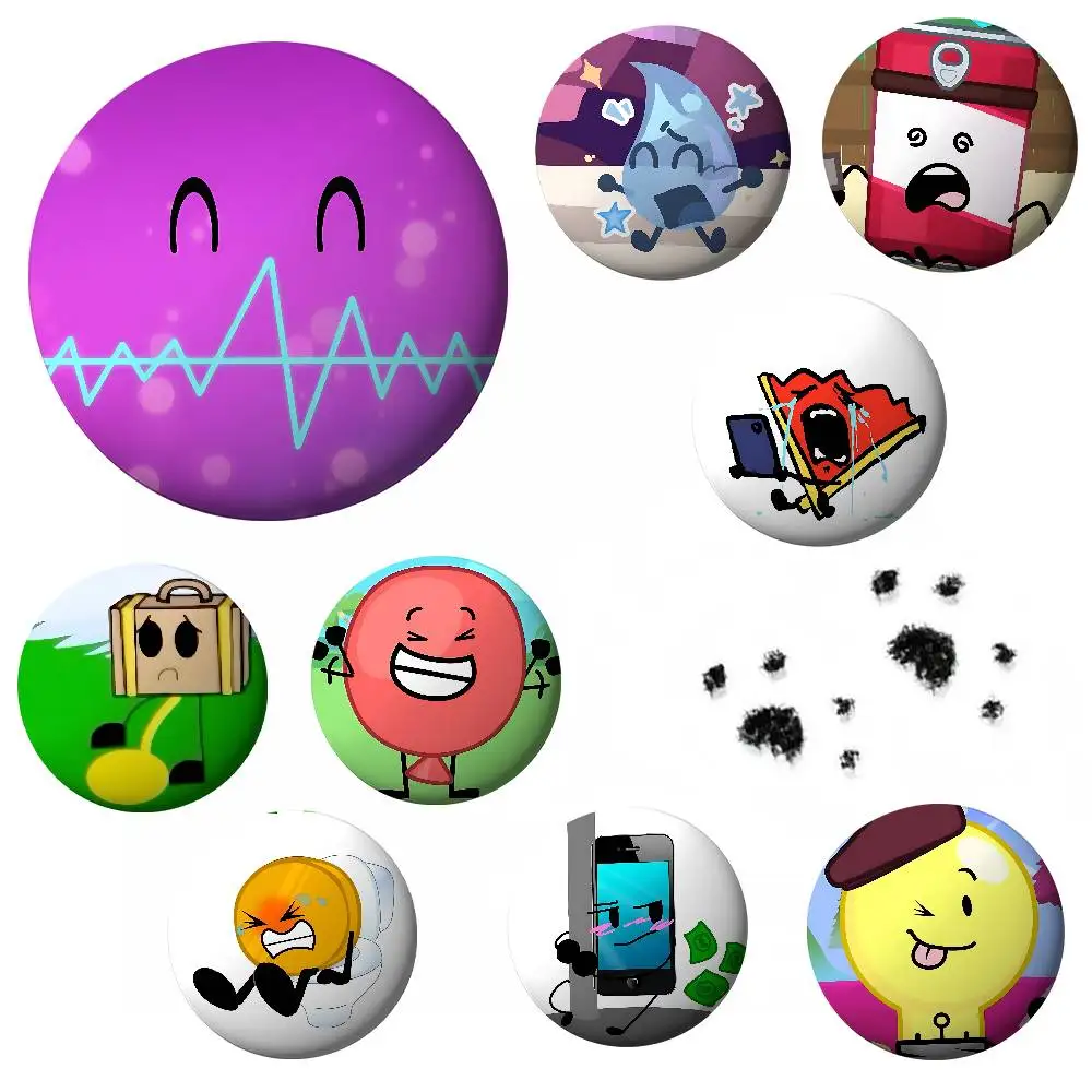 Lustige A-Inanimate Insanity-S Abzeichen Weißblech Soft Button Pin Brosche Metall Abzeichen Benutzerdefinierte Schmuck Zubehör Hut Tasche Revers
