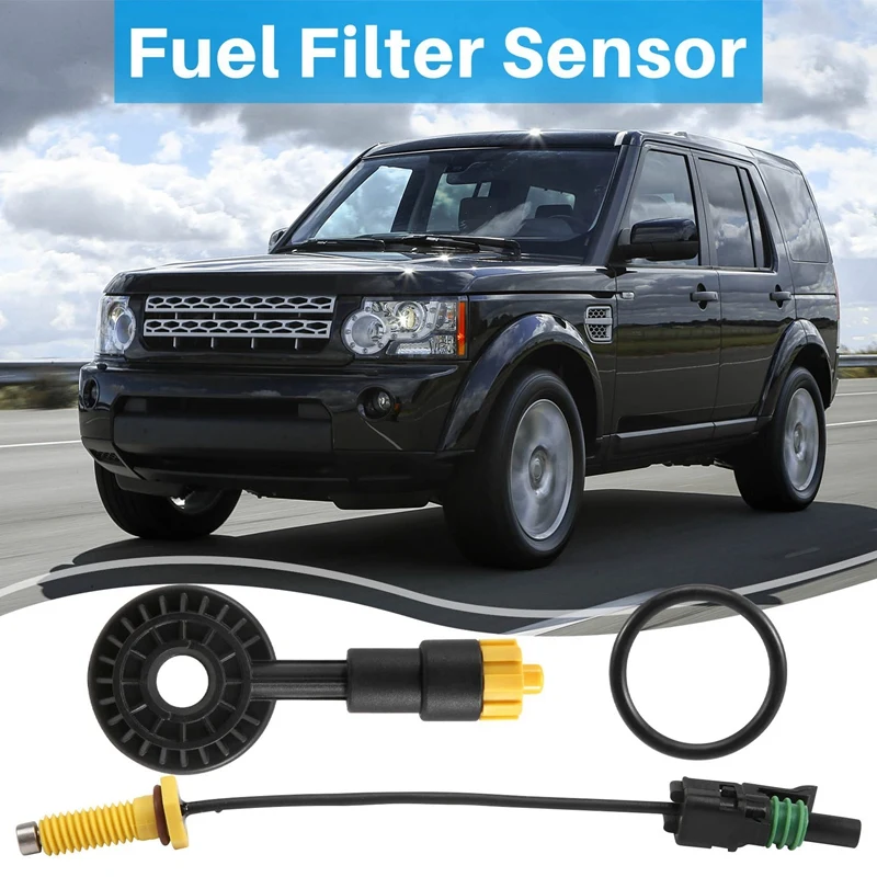 4X Car Fuel Filter Sensor Filter Core Sensor Detector WKW500080 For Discovery 3 4 For Range Rover Sport 2006-2013