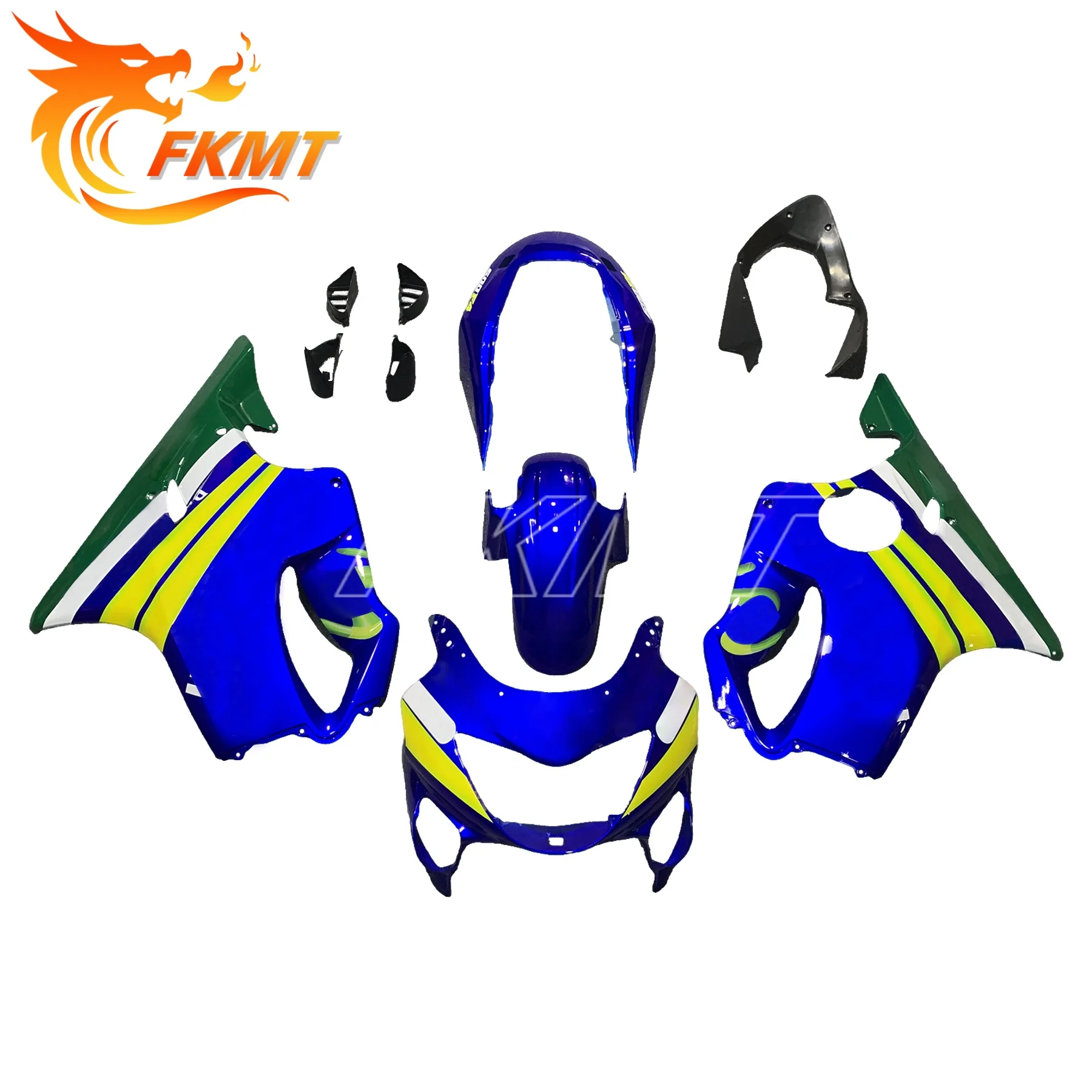 

Комплекты обтекателей из АБС-пластика для мотоцикла HONDA CBR600 F4 1999 2000 CBR600F4 99 00 CBR600F, серебристо-черный комплект обтекателей