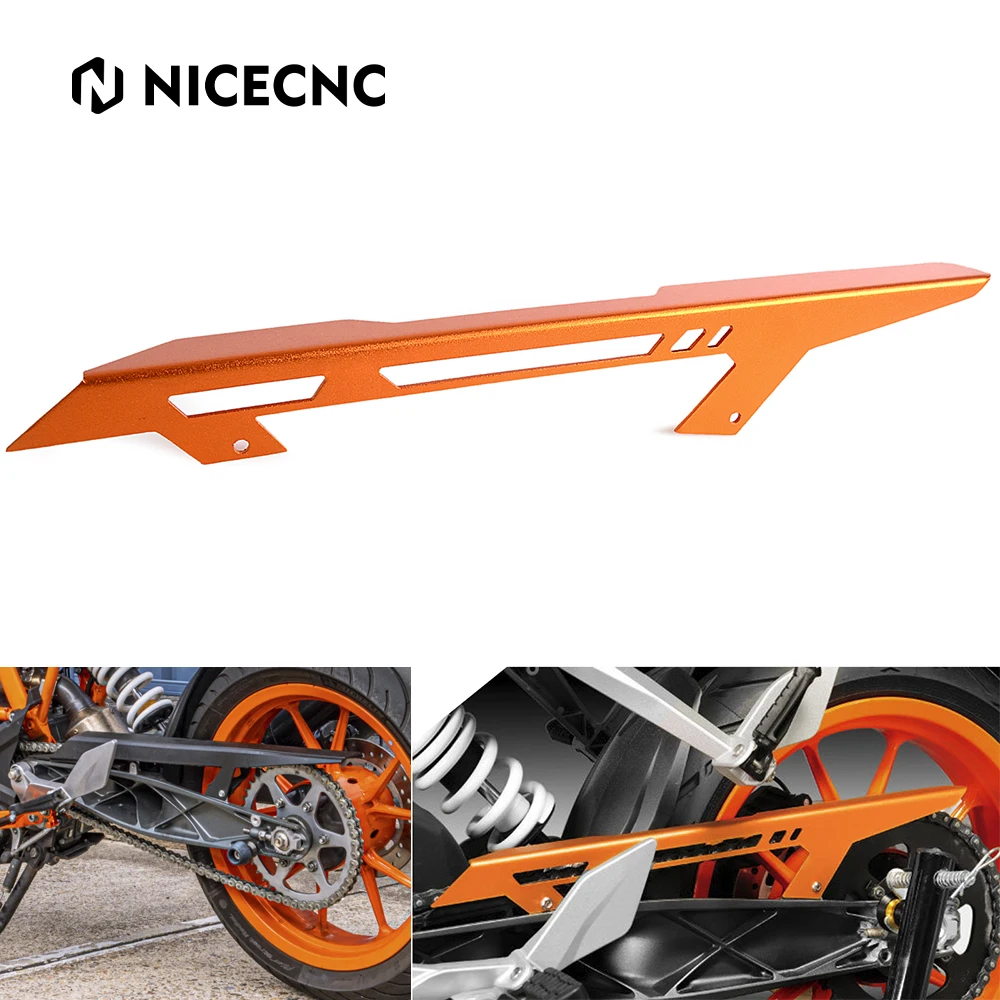 For 2013-2016 KTM 390 Duke Chain Protector Motorcycle Chain Guard Cover for KTM 200 Duke 2012-2016 125 Duke 2011-2016