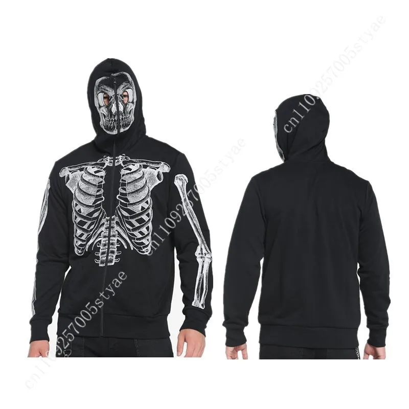 

2026 New Christmas Collection: Marvel Anime Character 3D-Printed Hoodie — Cosplay-Style "Denim Zombie" Sweatshirt