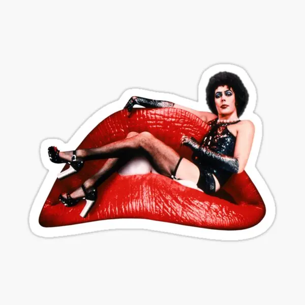 The Rocky Horror Picture Show 5PCS Stickers for Water Bottles Luggage Stickers Art Decorations Cartoon Funny Window Cute Car