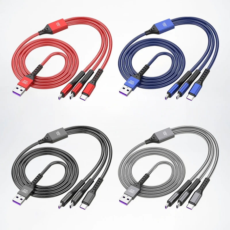 Car Three-in-One Fast Charge Line Auto Accessories For Audi Sline A1 A3 A4 A5 A6 A7 A8 B8 B9 B6 C6 Q2 Q3 Q5 Q7 TT RS3 S5 REQ7