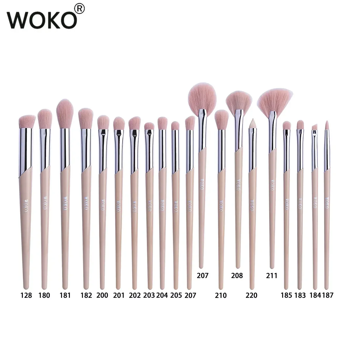 Makeup Brush Eyeliner Smoky Eyeshadow Brush Smudge Shadow Gel Eye Liner Eye Shadow Makeup Brush Pink Fashion Fenty Style Series