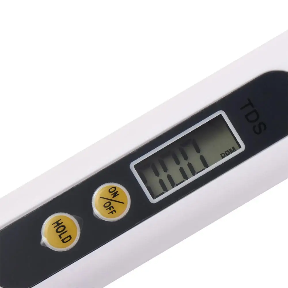 Portable Handheld Water Quality Tester 0-9990ppm Pure Water Water Purity Meter Digital Detection Tester EC Meter Household