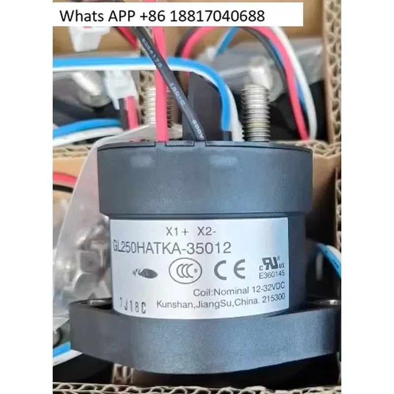 HOT 750V250A Four Wire HVDC Contactor 12/32V Relay GL250HATKA - 35012