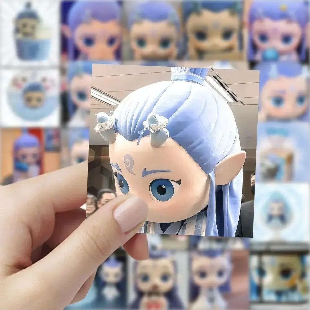 70PCS NEW Ne Zha 2 Aobing Cosplay Anime Stickers Cute Cartoon Decoration Suitcase Laptop Phone Stationery Manga Sticker