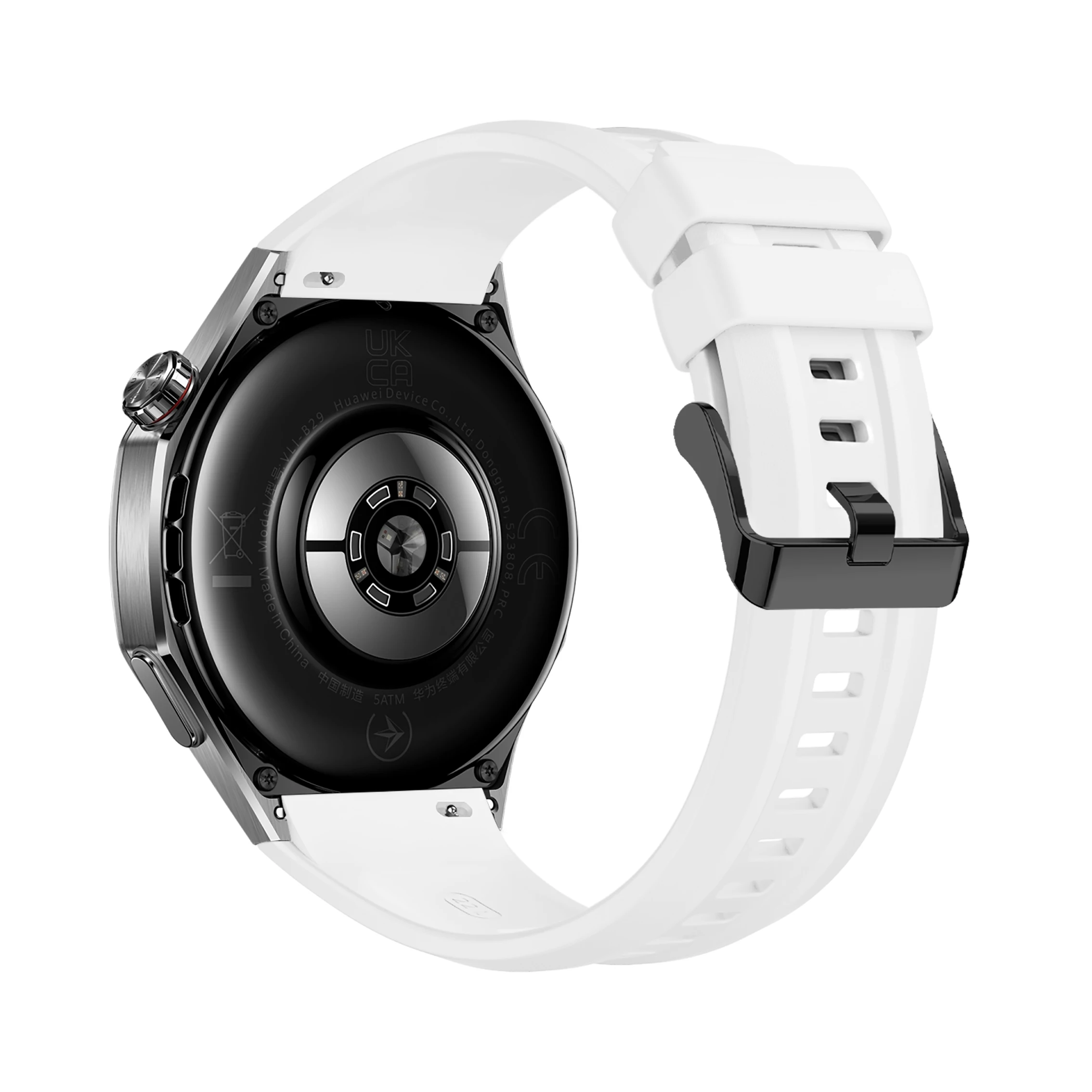 화웨이 시계 GT5 프로 46mm 용 시계 밴드 화웨이 GT5 프로 46mm 남성용 여성용 스트랩 용 갭 클래식 버클 실리콘 교체 손목 밴드